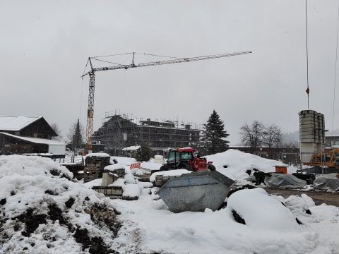 Inizio lavori Vitalpina Hotel Pfösl